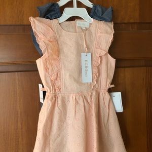 BCBGirls dresses 2 pc set pink blue 3T New w. Tags $62